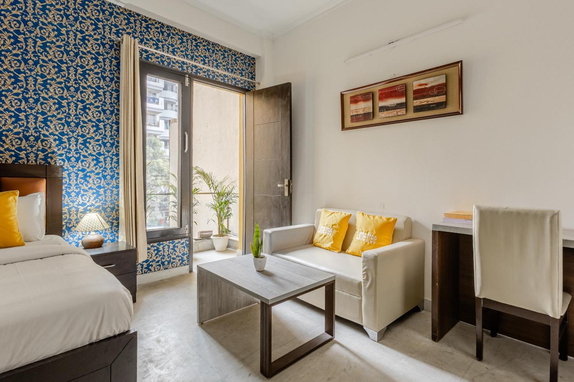 Lime Tree Service Apartment Golf Course Road, Gurgaon Bagian luar foto