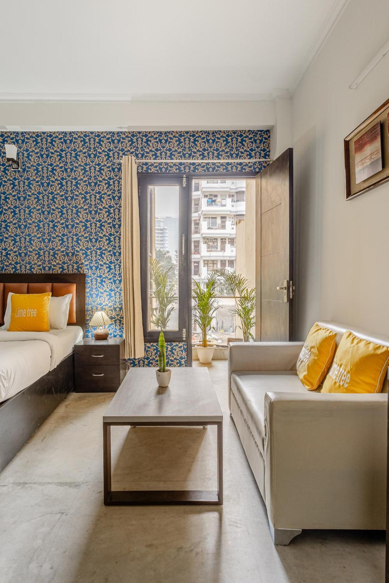 Lime Tree Service Apartment Golf Course Road, Gurgaon Bagian luar foto