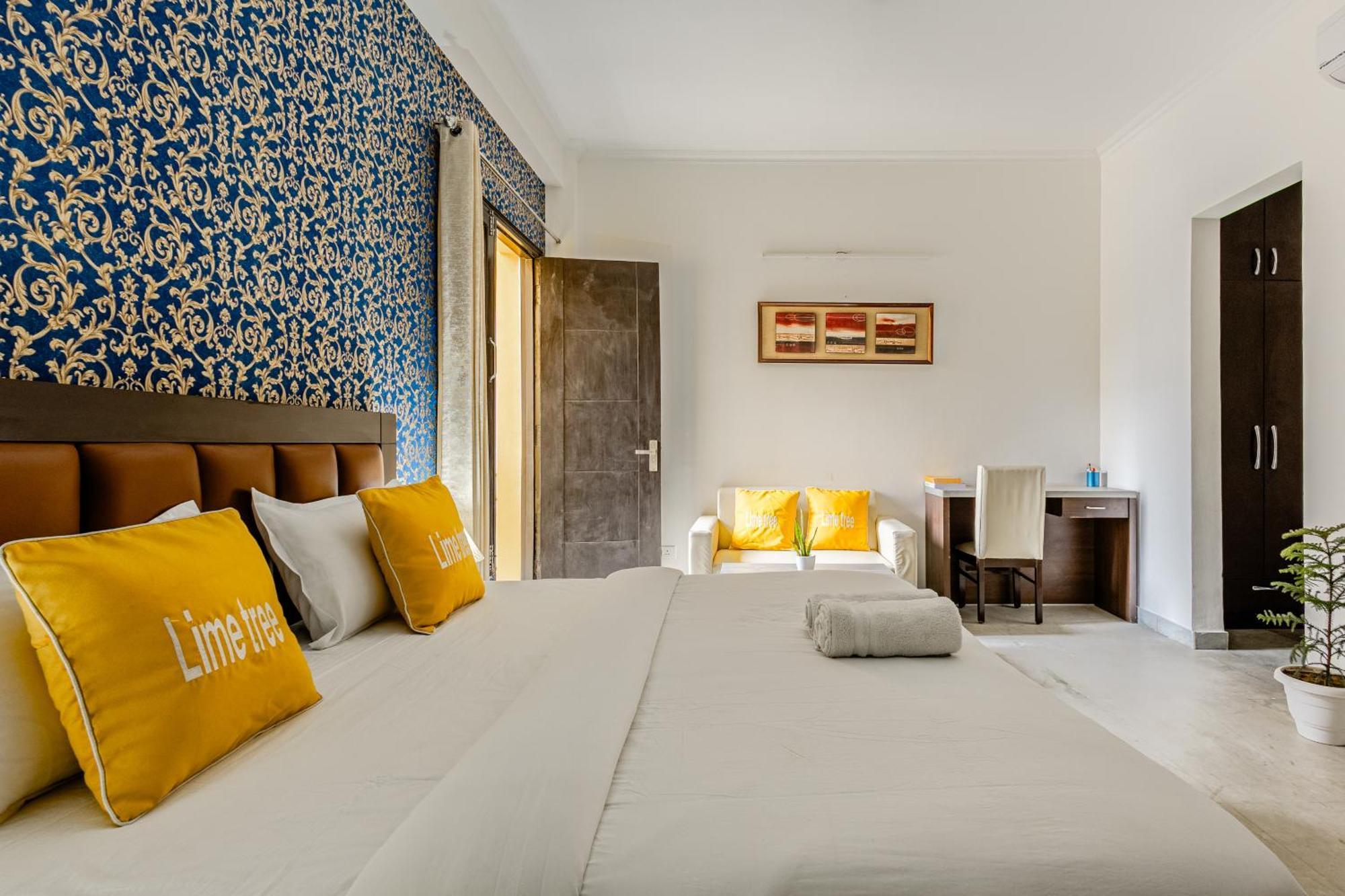 Lime Tree Service Apartment Golf Course Road, Gurgaon Bagian luar foto