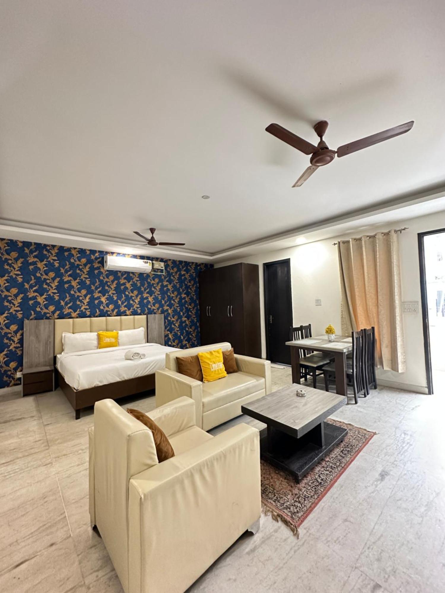 Lime Tree Service Apartment Golf Course Road, Gurgaon Bagian luar foto