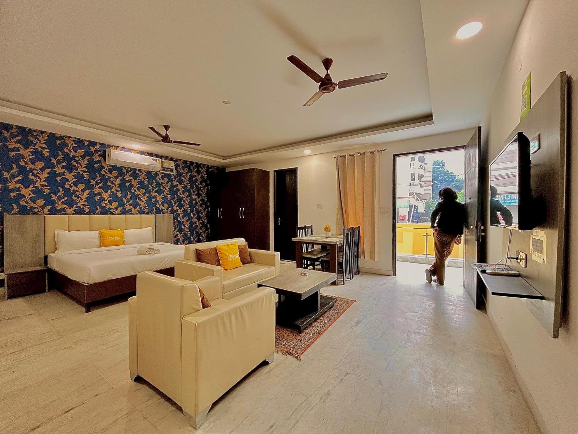 Lime Tree Service Apartment Golf Course Road, Gurgaon Bagian luar foto