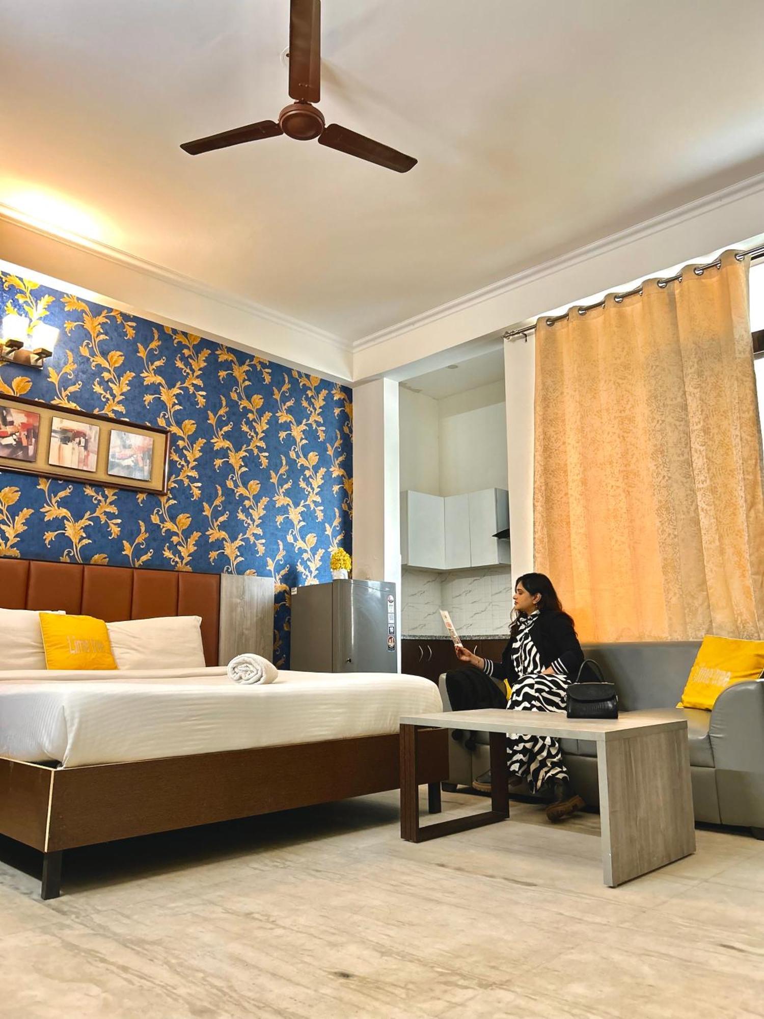 Lime Tree Service Apartment Golf Course Road, Gurgaon Bagian luar foto