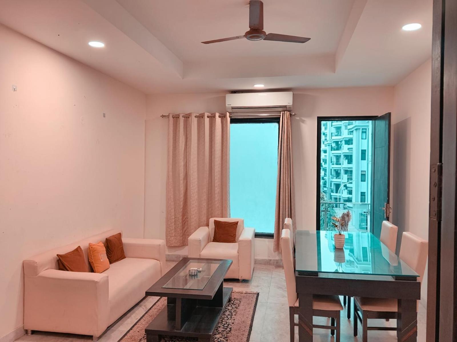 Lime Tree Service Apartment Golf Course Road, Gurgaon Bagian luar foto